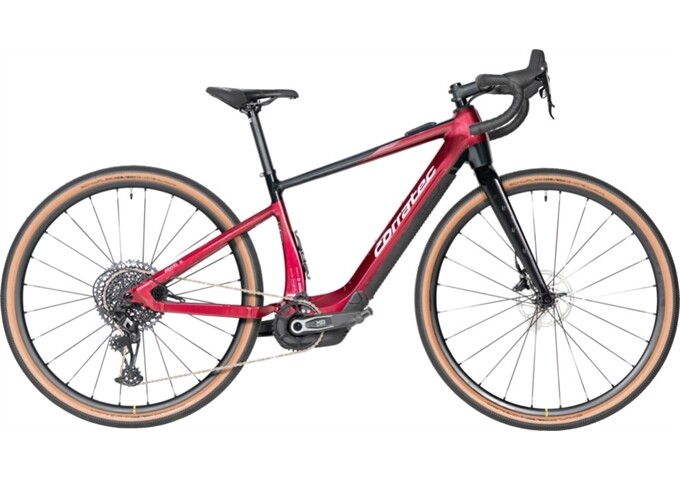 Corratec E-P E-Gravel EL BPLSX/400Wh 49cm metallic dark red