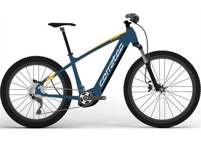 Corratec E-P X-Vert Race BCXC/625Wh 29"49cm Gent blue/mango