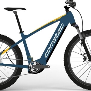 Corratec E-P X-Vert Race BCXC/625Wh 29"44cm Gent blue/mango