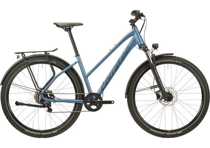 Corratec MTC Base Sport 44cm Trapez silverblue/darkblue