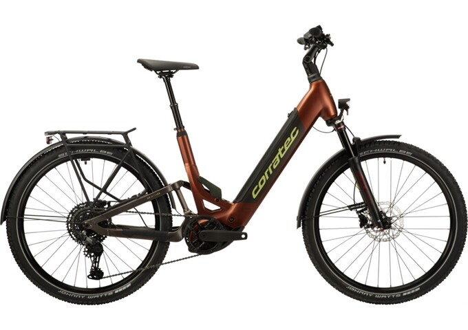 Corratec MTC100 Wave CX6 BCXS/600Wh 27,5" L brown /dark gre