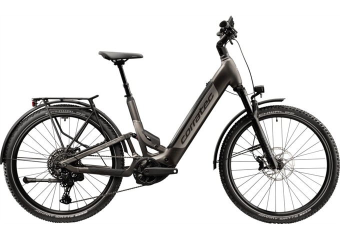 Corratec MTC100 Wave CX8 BCXS/800Wh 27,5" M dark grey / sil