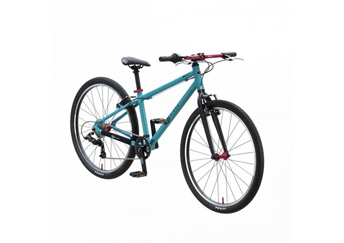 KUbikes KuBike 27,5"S MTB Disc 10-fach türkis / laser red