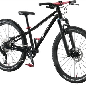 KUbikes KuBike 24 MTB Disc 10-fach schwarz / laser red