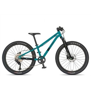 KUbikes KuBike 24 MTB Disc 10-fach türkis glitter