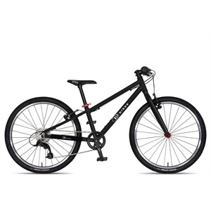 KUbikes KuBike 24S MTB 8-fach schwarz / laser red