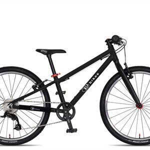 KUbikes KuBike 24S MTB 8-fach schwarz / laser red