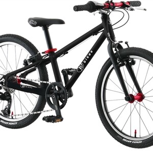 KUbikes KuBike 20S MTB 8-fach schwarz / laser red