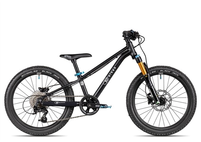 KUbikes KuBike 20S MTB 8-fach schwarz / laser blue